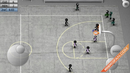 3V3的街头乱斗 《火柴人篮球》试玩体验|火柴