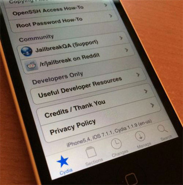 iOS 7.1.1最新消息 部分設備可完美越獄 