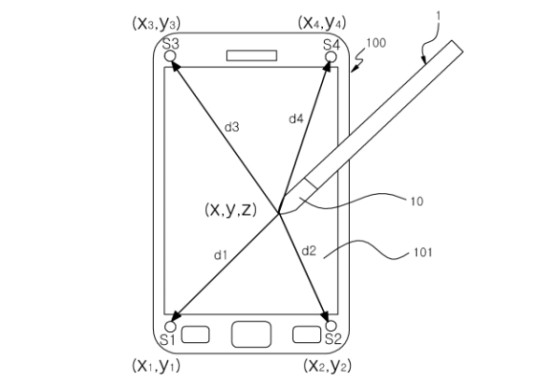 屏幕更薄降低成本 三星公布S Pen新专利 