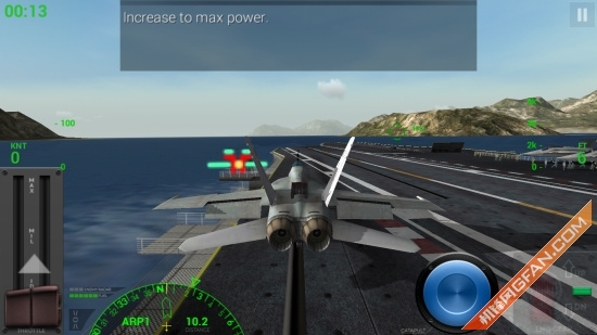 抱着梦想起飞 F18舰载机模拟起降2试玩|飞机|飞