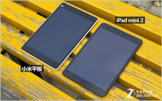 给你最想看的对决 小米平板PK苹果iPad mini 2