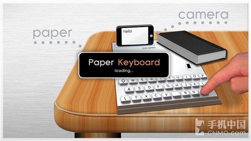 神奇A4纸可为iPhone打字 纸上键盘限免|iPhon