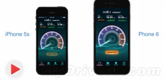 iPhone 6/5S网速对比测试：差距竟如此明显
