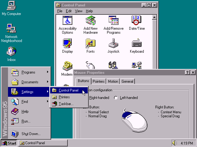 经典重温:Windows 95操作系统体验(2)