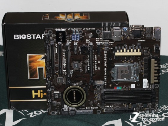 黑金电容镀金Hi-Fi 映泰Z97Z7京东热卖