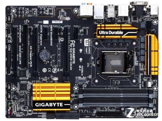 技嘉推新品Z97X-UD3H 京东999元送散热