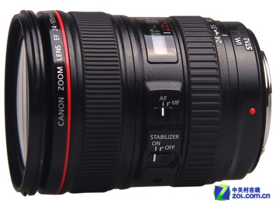 经典红圈防抖头佳能24-105mm售3880元