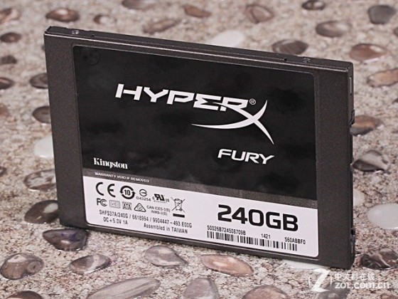 金士顿HyperX FURY 240GB SSD评测