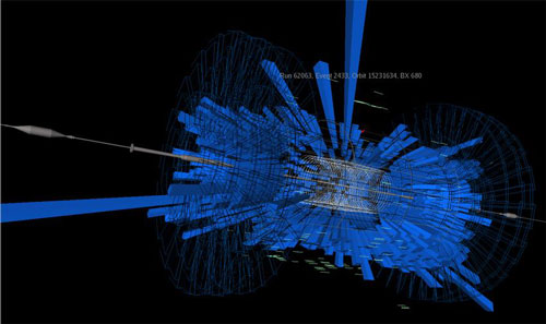 科技时代_欧洲大型强子对撞机产生第一批图片(图)