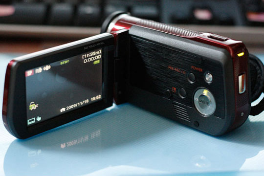 1080高清摄录 明基小巧DV新品M1评测_数码