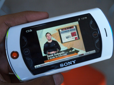 CES2008SONY多媒体掌上系统MYLO二代