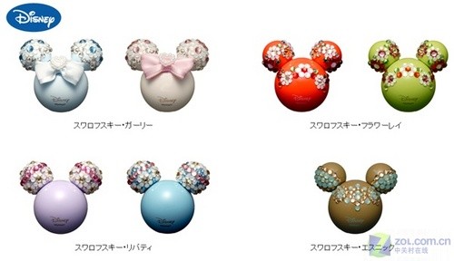 米老鼠MP3出新品精美水晶体现盛夏风情