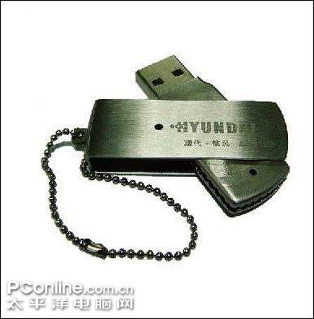 白菜价 现代炫风炫灵U盘4G仅报99元_数码