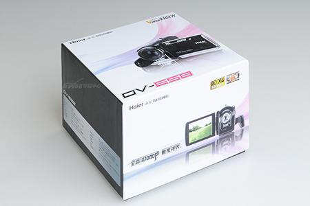 1080P全高清 海尔数码摄像机DV-E58评测_数码