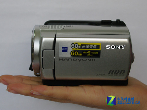 60X光变、60GB容量索尼摄像机SR47E降价