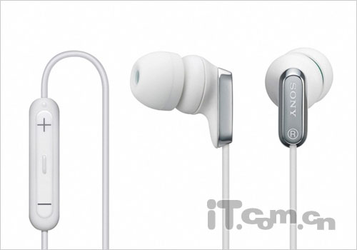 索尼推出数款iPod\/iPhone专用线控耳塞_数码