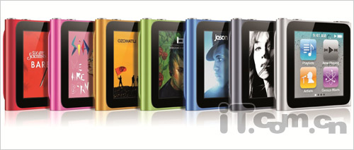 史上最小 苹果发布全触摸屏iPod nano 6