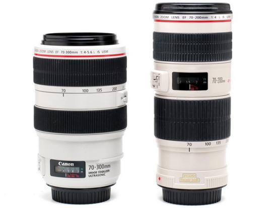 6l is usm与ef 70-200mm f/4l is usm 对比