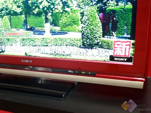 珠光红设计索尼40寸液晶新品上市