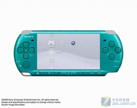 花丛粉松石绿 PSP家族再添两种新颜色_家电_科技时代_新浪网