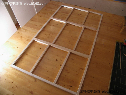 B&W音箱+自制画框幕有品位的影院方案(2)