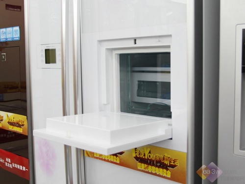 海尔牡丹花设计对开门冰箱不足万元