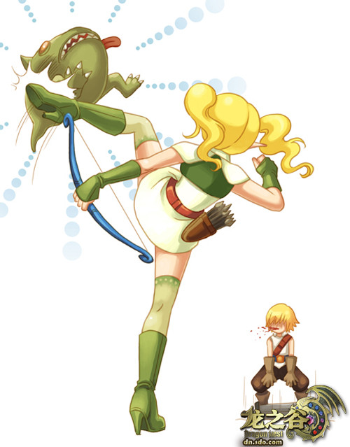 《龙之谷》那些令人垂涎的同人漫画_家电