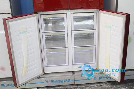 创造超大冷冻空间 双鹿416L豪华四门冰箱_家