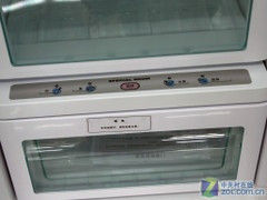 玻璃面板设计海尔对开门冰箱破万促销