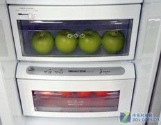 银色金属外观LG对开门冰箱现12369元