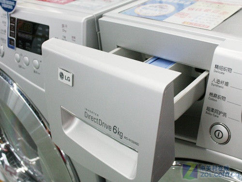DD电机保修10年LG时尚滚筒现价3688元