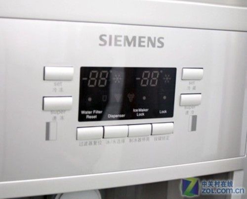 大户型专用西门子对开门冰箱20081元