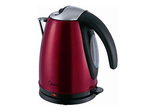 喜庆大红不锈钢壶身 美的17S02FR简评