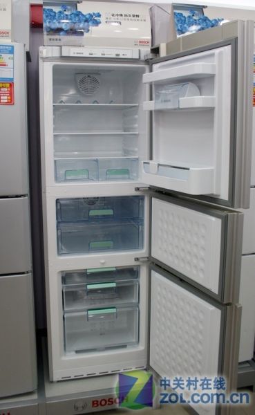 双操作区设计博世三开门冰箱现5949元