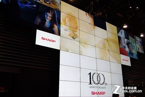 SHARP百年的力量CES2012推4色LED电视