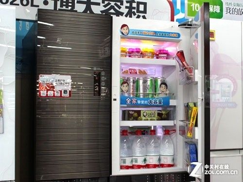 可拆卸门上制冰LG新品对开门25800元