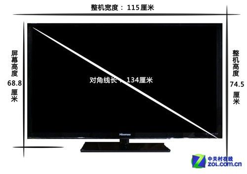 机身厚度仅2.2cm海信智能3D电视评测