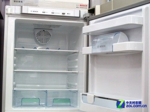 淡蓝玻璃面板博世三开门冰箱现5949元