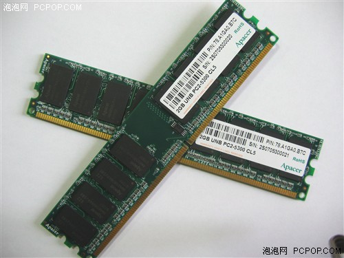 1GBx2����Ҳ���쵥��2G�ڴ潥������