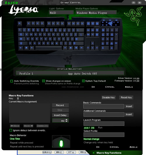 ��RazerLycosa�ڸ�����������ø���