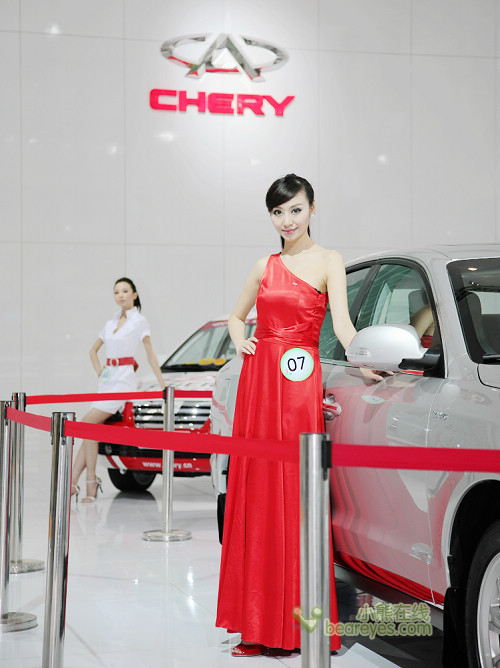 2008北京国际汽车展奇瑞的国产美女