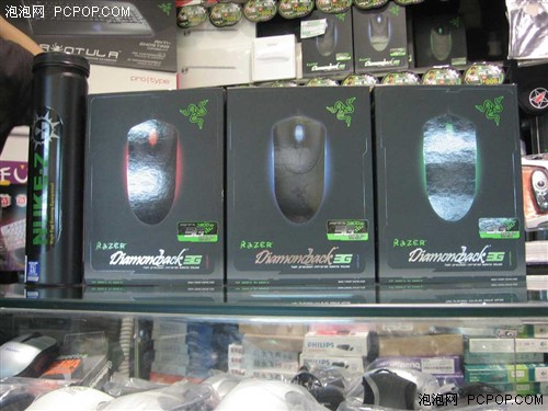 送游戏鼠标垫Razer响尾蛇3G鼠标促销