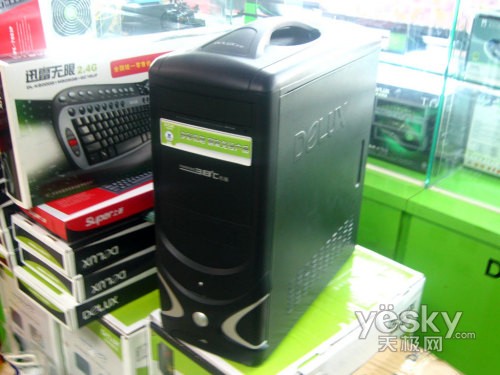 带提手的黑色机箱 多彩DLC-MF451售385元_硬