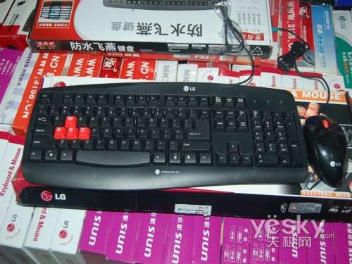 入门玩家绝密武器LG酷锐键鼠套装仅65元
