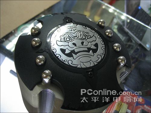 8mm纯铜热管!华硕顶级散热器狮子王到