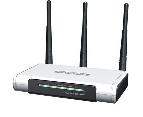 穿透力强 IP-COM W941R 11n无线路由器_硬件