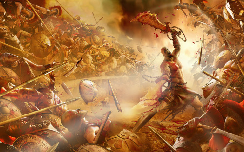 《战神2:圣剑神罚》 16张1680×1050壁纸赏析