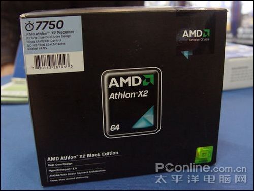 65nm超频最后王者 AMD7750黑盒569元特价到