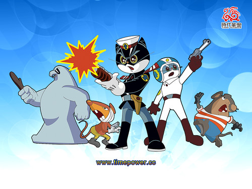 国产动画经典!《黑猫警长》壁纸来袭