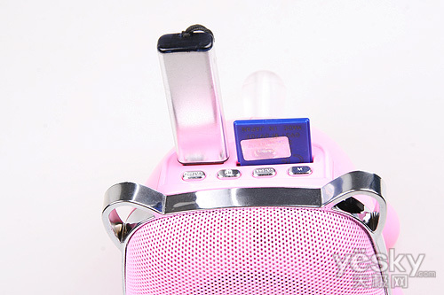 女生的宠物 圣宝SV-906芭比猫MP3音箱评测_